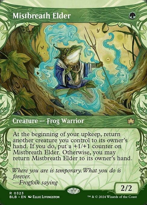 霧息吹の古老/Mistbreath Elder [BLB-BF][ショーケース]