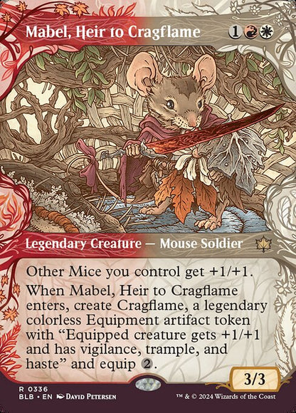 岩山炎の後継者、メイブル/Mabel, Heir to Cragflame [BLB-BF][ショーケース][FOIL]