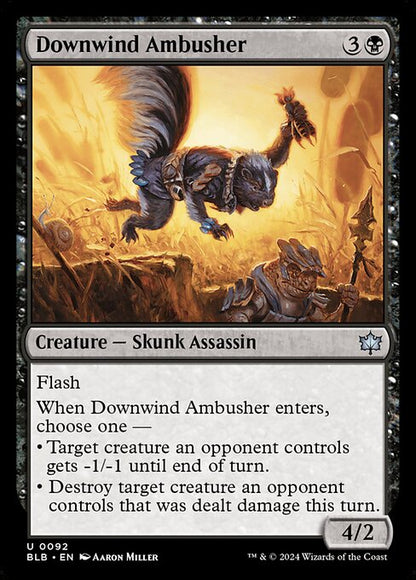 風下の伏兵/Downwind Ambusher [BLB][FOIL]