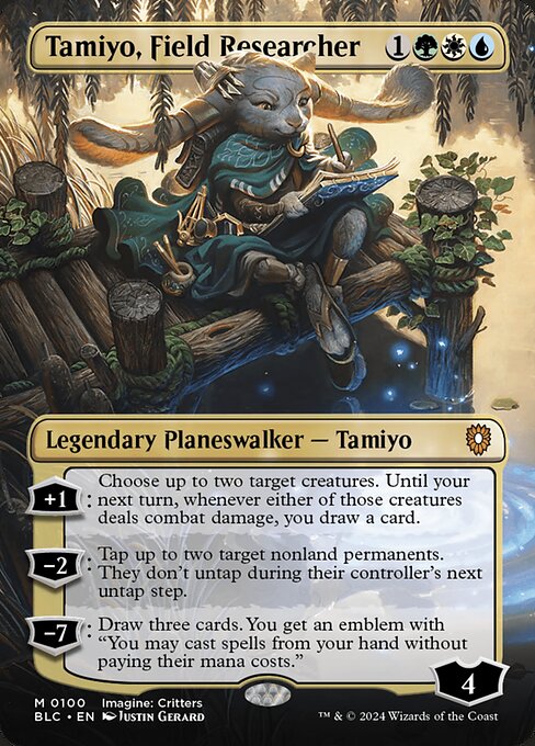 実地研究者、タミヨウ/Tamiyo, Field Researcher [BLC][ボーダーレス][FOIL]