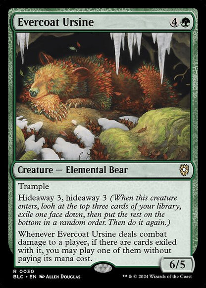 常緑皮の熊/Evercoat Ursine [BLC]