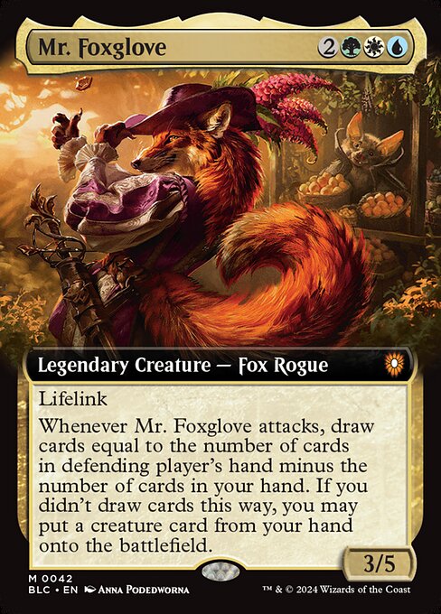 フォックスグローブ氏/Mr. Foxglove [BLC][拡張アート][FOIL]