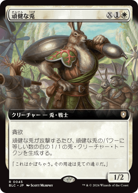 頑健な兎/Jacked Rabbit [BLC][拡張アート]