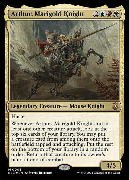 マリーゴールドの騎士、アーサー/Arthur, Marigold Knight [BLC][FOIL]