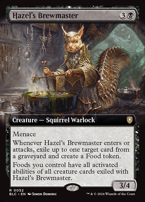 ヘイゼルの醸造主/Hazel's Brewmaster [BLC][拡張アート][FOIL]