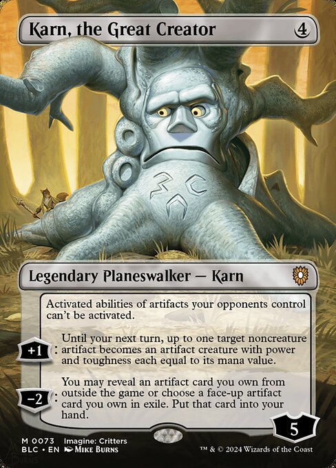 大いなる創造者、カーン/Karn, the Great Creator [BLC][ボーダーレス][FOIL]