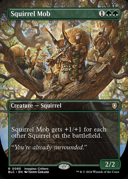 リスの群れ/Squirrel Mob [BLC][ボーダーレス][FOIL]