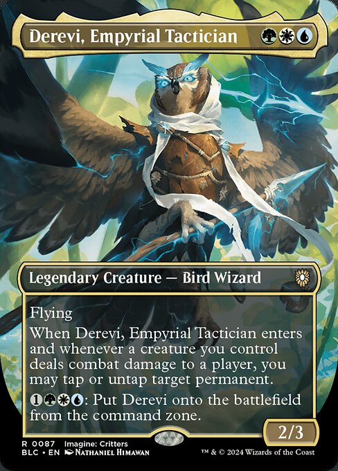 浄火の戦術家、デリーヴィー/Derevi, Empyrial Tactician [BLC][ボーダーレス][FOIL]