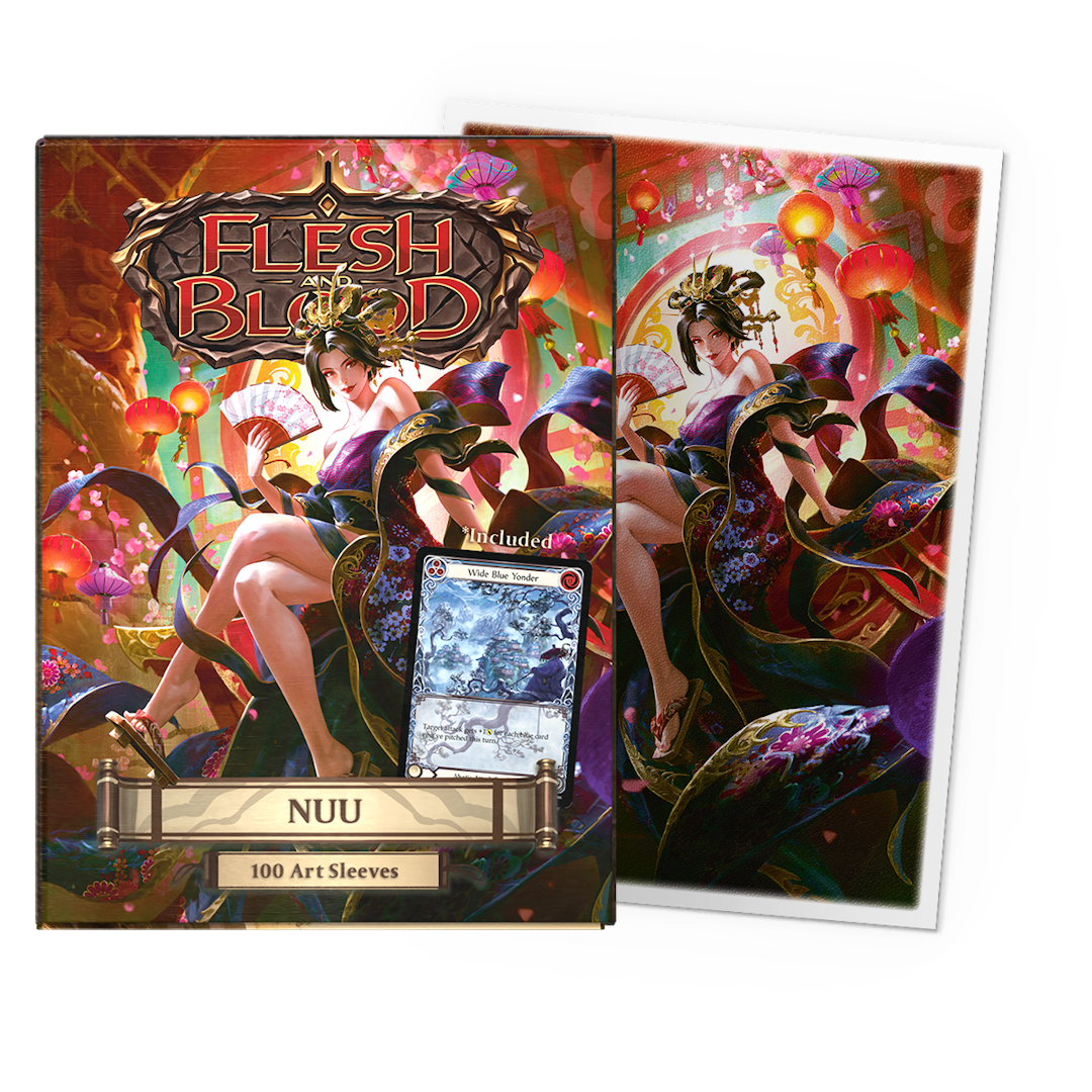 ドラゴンシールド Flesh & Blood - Nuu - Matte Art Sleeves 100枚入り [AT-16106]