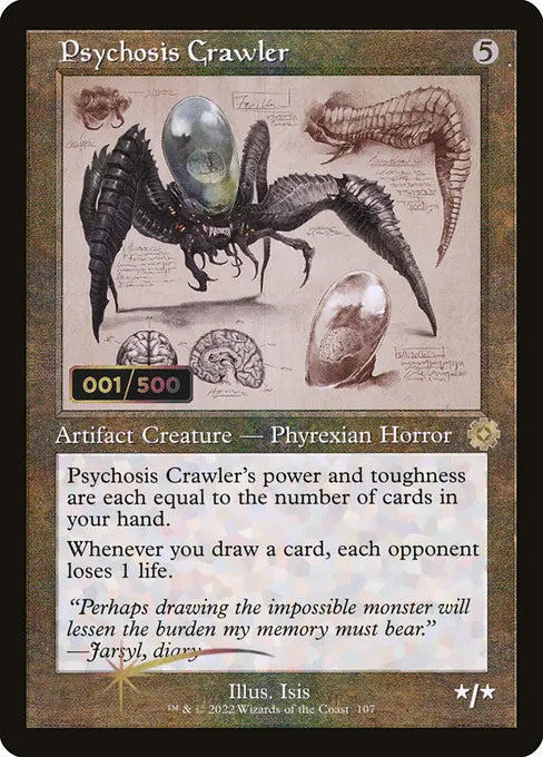 精神の病を這うもの/Psychosis Crawler [BRO-Retro][設計図][FOIL][ダブルレインボウ]