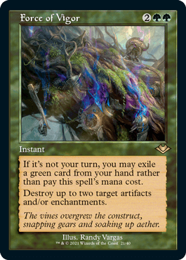 活性の力/Force of Vigor [MH1] [FOIL][旧枠]