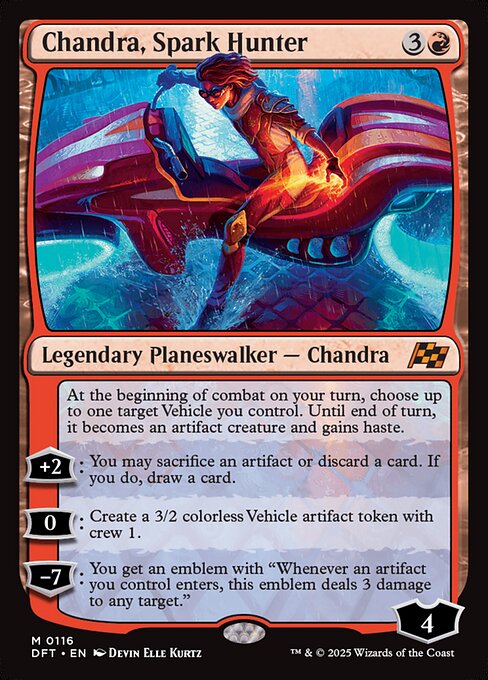 灯を追う者、チャンドラ/Chandra, Spark Hunter [DFT][FOIL]