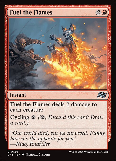 火に油/Fuel the Flames [DFT][FOIL]