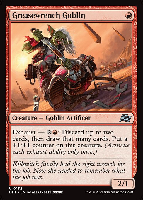 グリスレンチのゴブリン/Greasewrench Goblin [DFT][FOIL]