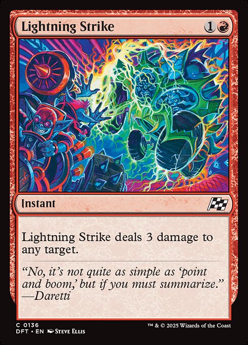 稲妻の一撃/Lightning Strike [DFT][FOIL]