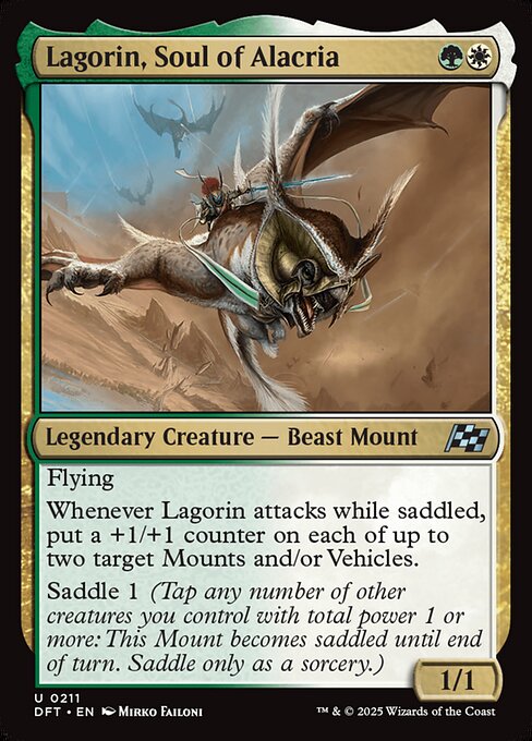 アラクリアの魂、ラゴリン/Lagorin, Soul of Alacria [DFT][FOIL]