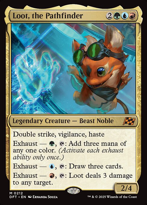 開拓者、おたから/Loot, the Pathfinder [DFT][FOIL]