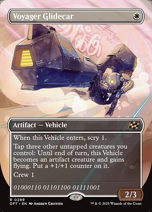 ボヤージャーの滑空車/Voyager Glidecar [DFT-BF][ボーダーレス][FOIL]