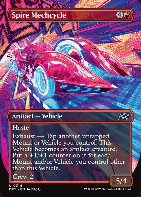 クラウドスパイアの機動二輪車/Spire Mechcycle [DFT-BF][ボーダーレス][FOIL]