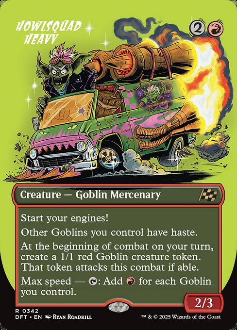 咆吼部隊の重量級/Howlsquad Heavy [DFT-BF][ボーダーレス][FOIL]