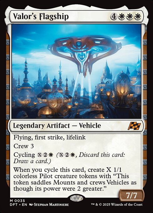 武勇の旗艦/Valor's Flagship [DFT][FOIL]