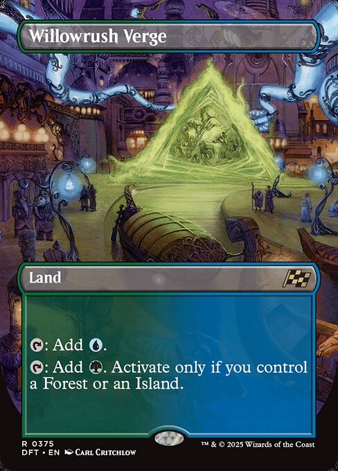 ウィローラッシュの境界/Willowrush Verge [DFT-BF][ボーダーレス]