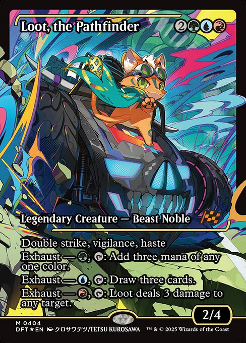 開拓者、おたから/Loot, the Pathfinder [DFT-BF][ショーケース][FOIL]