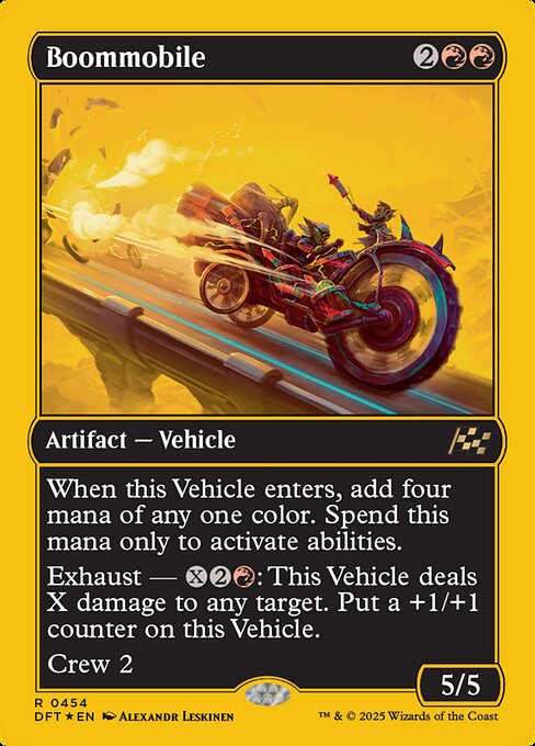 爆弾車/Boommobile [DFT-BF][FOIL][ファーストプレイス]