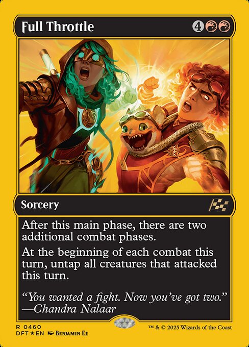 フルスロットル/Full Throttle [DFT-BF][FOIL][ファーストプレイス]