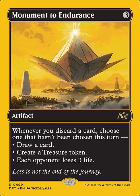 忍耐の記念碑/Monument to Endurance [DFT-BF][FOIL][ファーストプレイス]