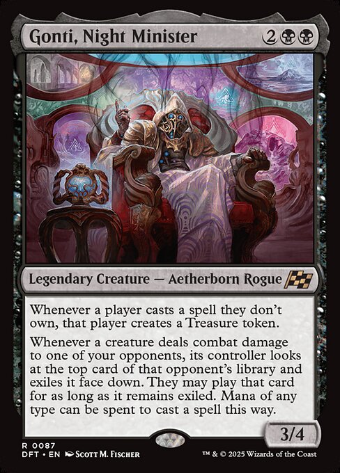夜の大臣、ゴンティ/Gonti, Night Minister [DFT][FOIL]