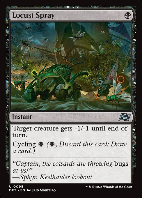 蝗の飛散/Locust Spray [DFT][FOIL]