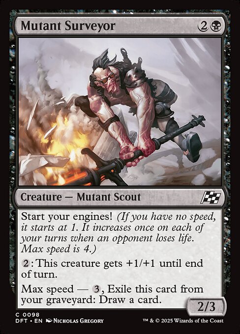 ミュータントの偵察員/Mutant Surveyor [DFT][FOIL]