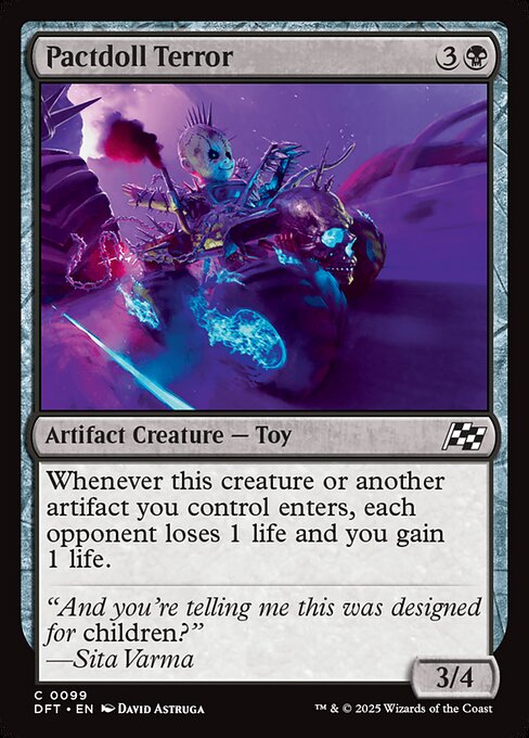 契約人形の恐怖/Pactdoll Terror [DFT][FOIL]