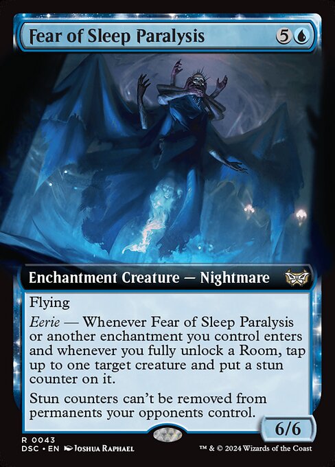 金縛りへの恐怖/Fear of Sleep Paralysis [DSC][拡張アート]