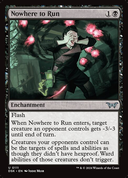 逃げ場なし/Nowhere to Run [DSK][FOIL]