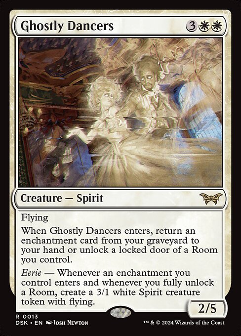 亡者の踊り手/Ghostly Dancers [DSK][FOIL][プレリリース]
