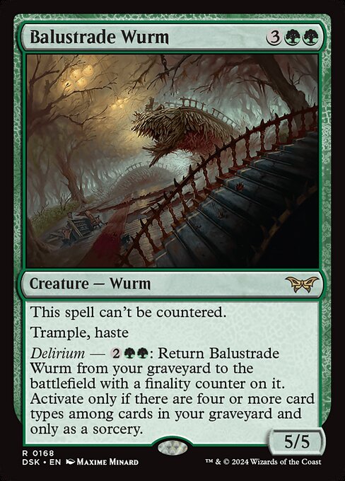 欄干ワーム/Balustrade Wurm [DSK][FOIL]