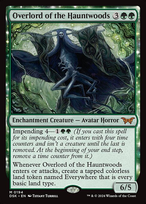 ホーントウッドの大主/Overlord of the Hauntwoods [DSK][FOIL]