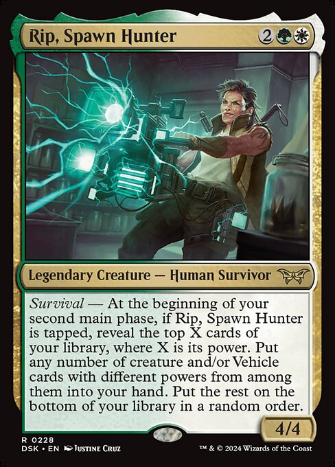 落とし子狩り、リップ/Rip, Spawn Hunter [DSK][FOIL][プレリリース]