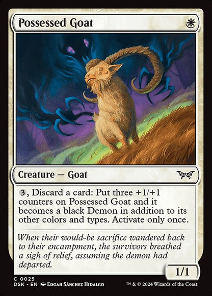 取り憑かれた山羊/Possessed Goat [DSK][FOIL]