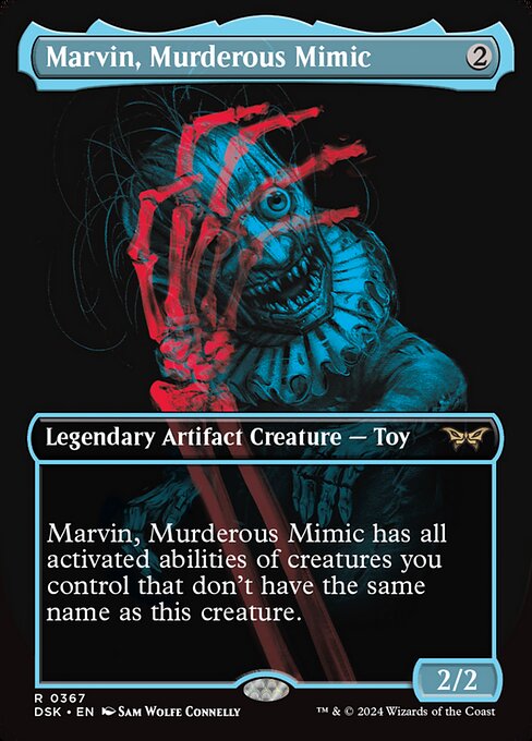 殺人人形、マーヴィン/Marvin, Murderous Mimic [DSK-BF][ボーダーレス][FOIL]