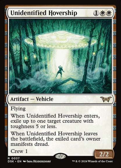 未確認浮遊船/Unidentified Hovership [DSK][FOIL]