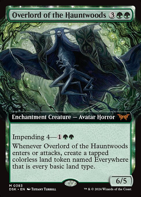 ホーントウッドの大主/Overlord of the Hauntwoods [DSK-BF][拡張アート]
