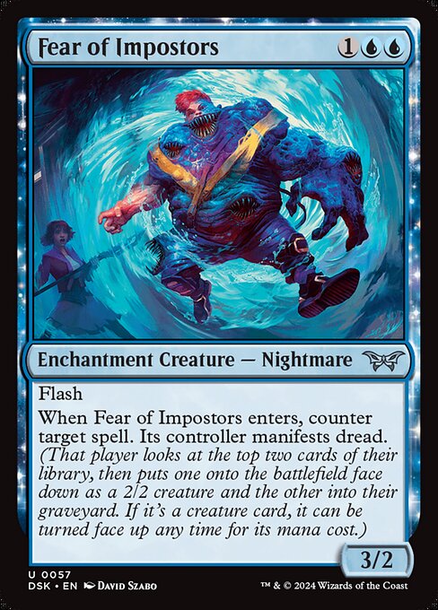 虚偽への恐怖/Fear of Impostors [DSK][FOIL]