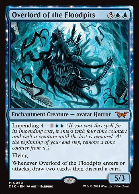 フラッドピットの大主/Overlord of the Floodpits [DSK][FOIL]