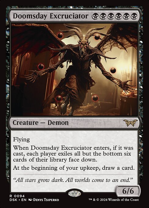 終末の加虐者/Doomsday Excruciator [DSK][FOIL][プレリリース]