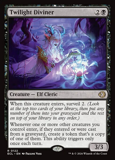 黄昏の占者/Twilight Diviner [ECL][FOIL]