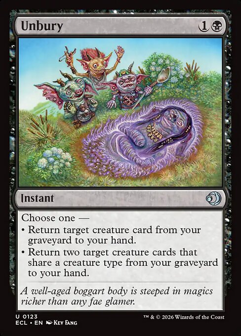 掘り出し/Unbury [ECL][FOIL]