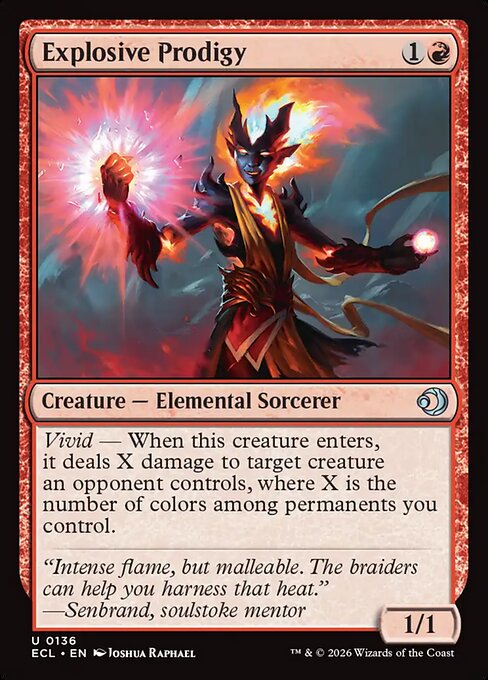 爆発的神童/Explosive Prodigy [ECL][FOIL]